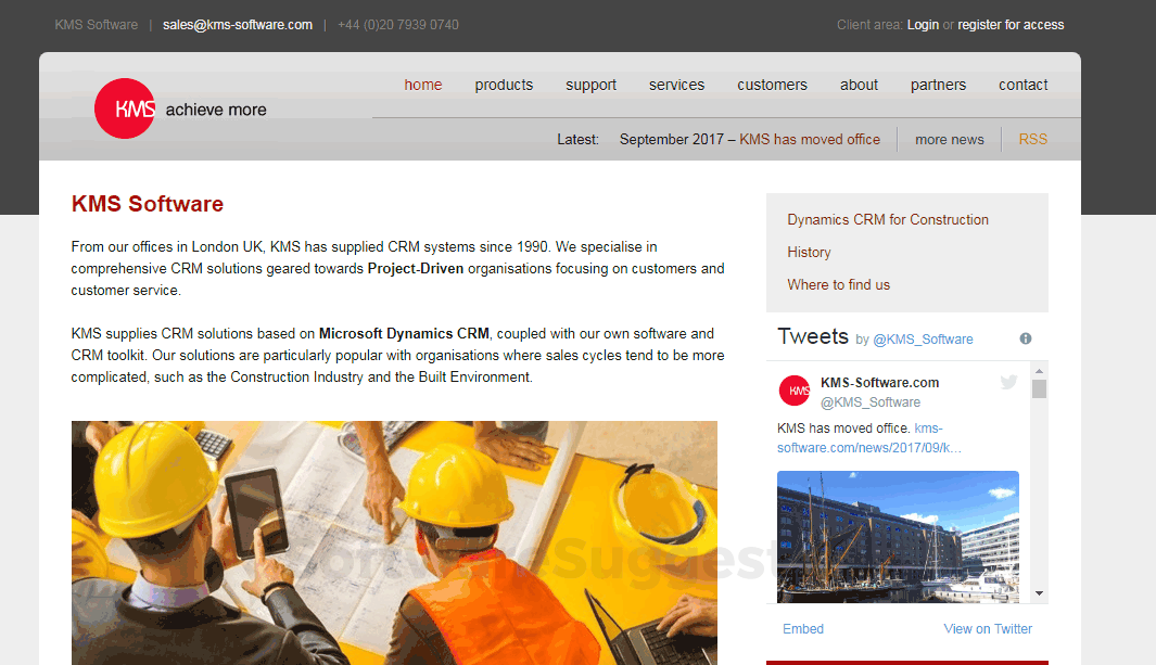 KMS Project CRM Screenshot1